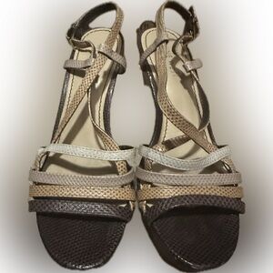 Nine West wedge sandals size 6 M